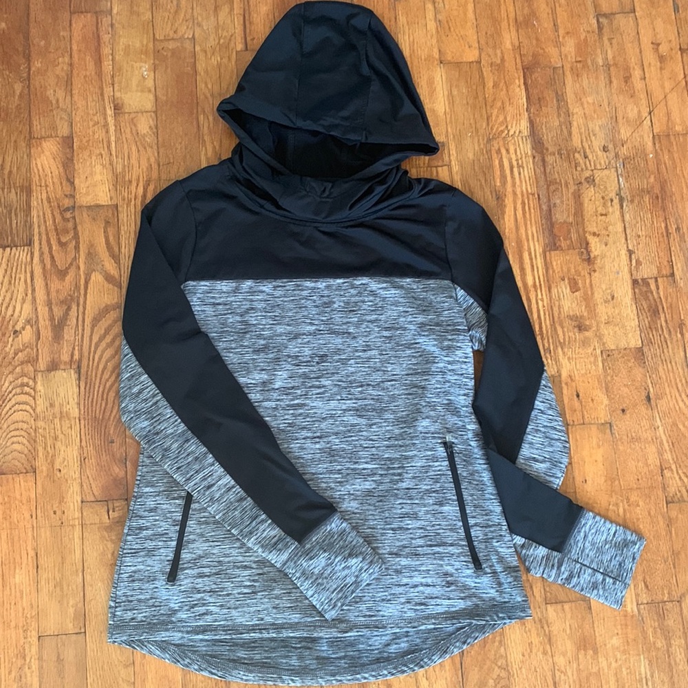 Basic cowl neck hoodie